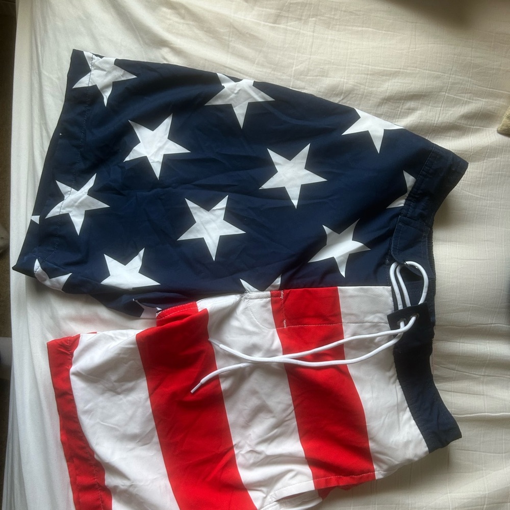 American flag trunks